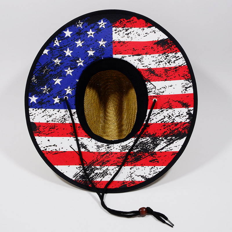 sombrero de paja americano