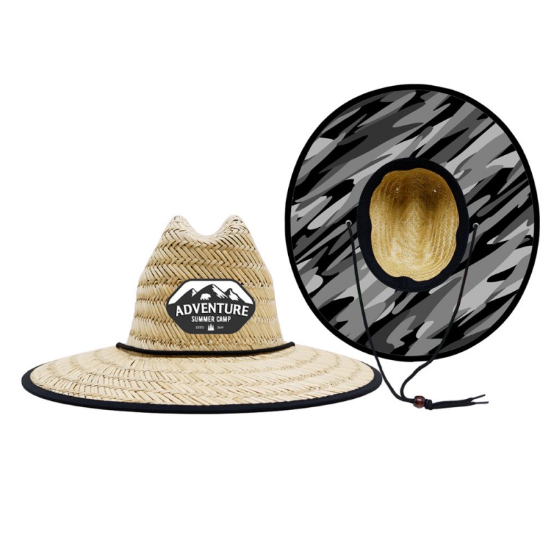 Sombreros de paja para acampar