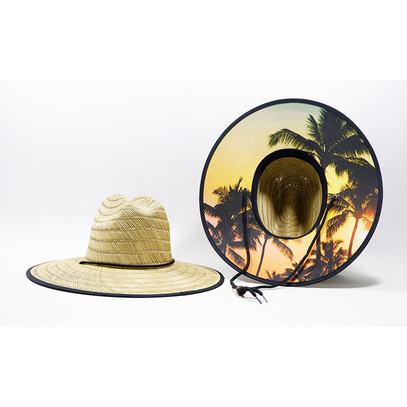 Sombrero de playa con logotipo personalizado