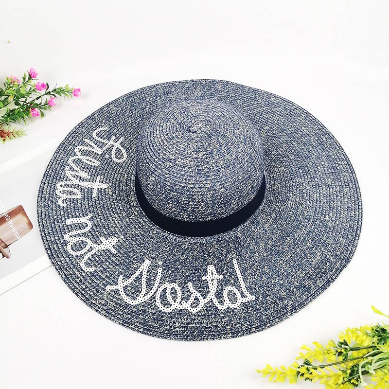 Do You Own Logo Lady Straw Hat para el verano