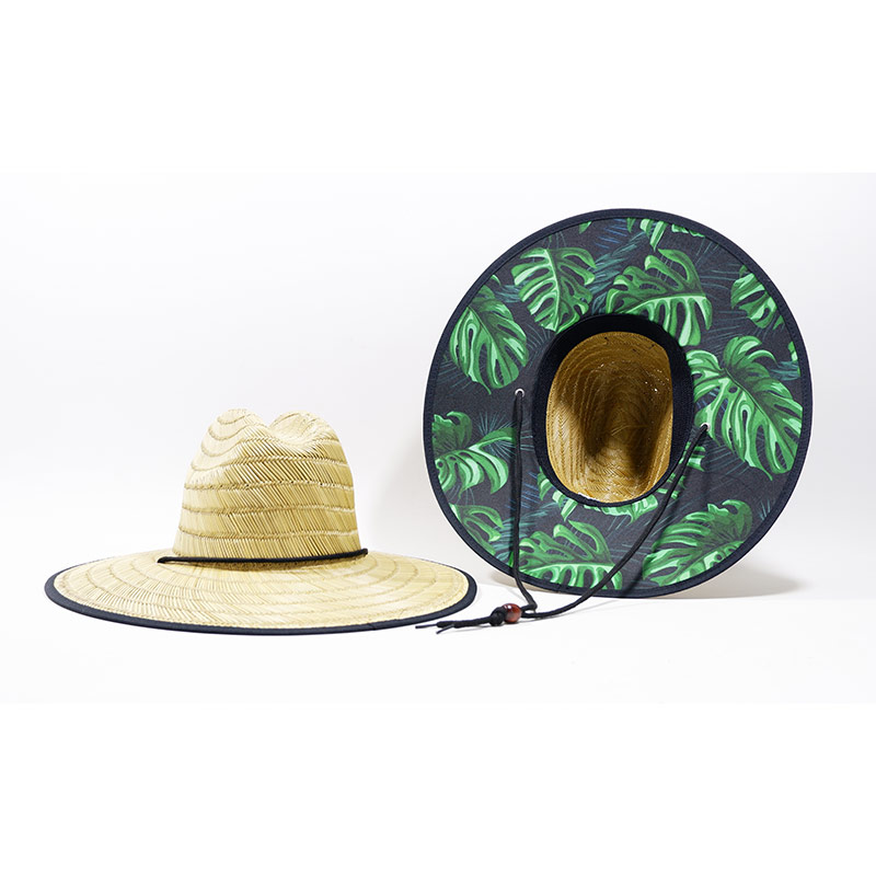 Sombrero de paja con logo gratis