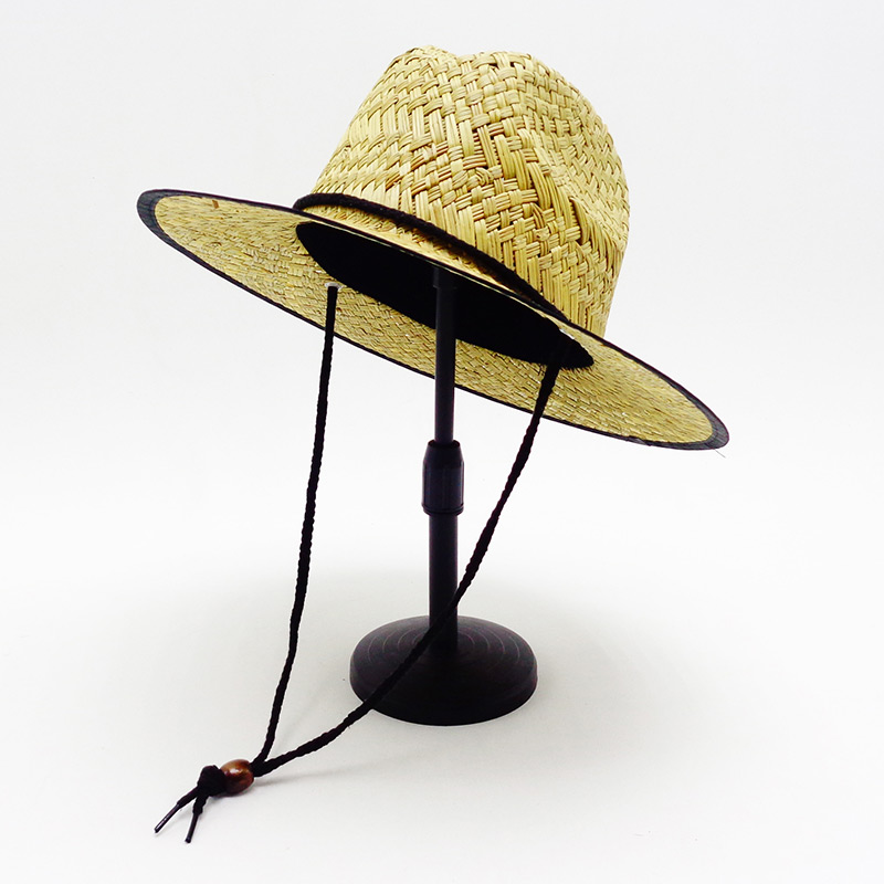 Sombrero de paja en blanco para niños