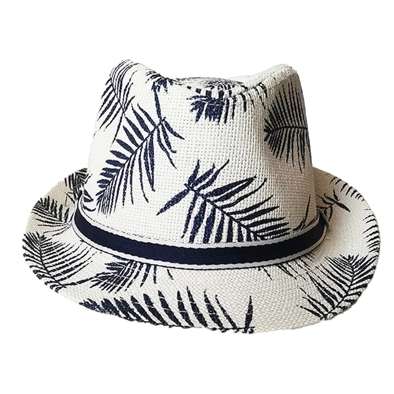 Fedora de paja para hombre