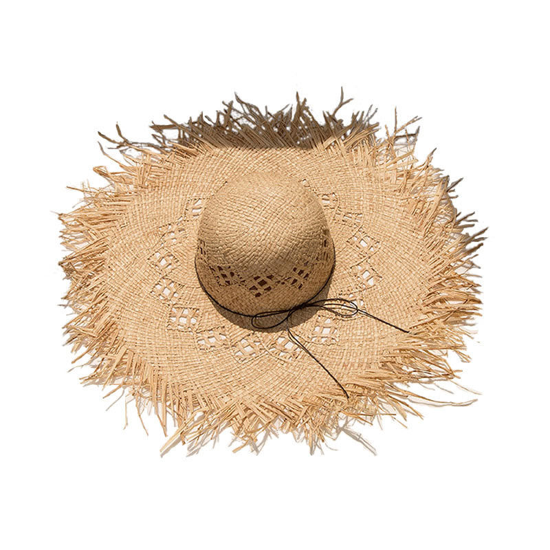 Nueva llegada Lady Light Weight Raffia Summer Sun Hat