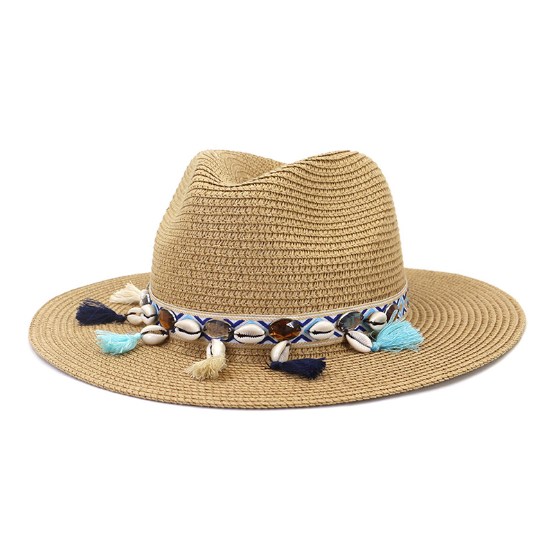 Sombrero de Paja Shell Tassuel Panama Sun