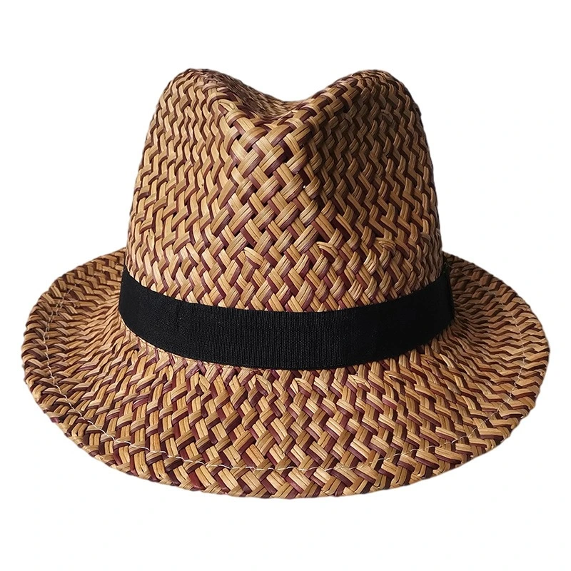 Fedora de paja para hombre