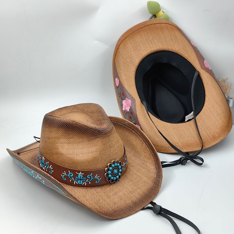 Fábrica de sombreros de paja West Men Sun